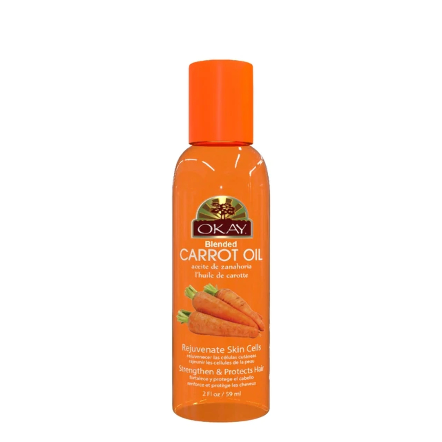 OKAY Pure Naturals Blended Carrot Oil (2 oz)
