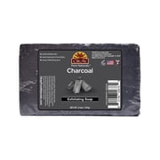 OKAY Pure Naturals Charcoal Exfoliating Soap, Detoxifying Deep Clean, 5.2 oz