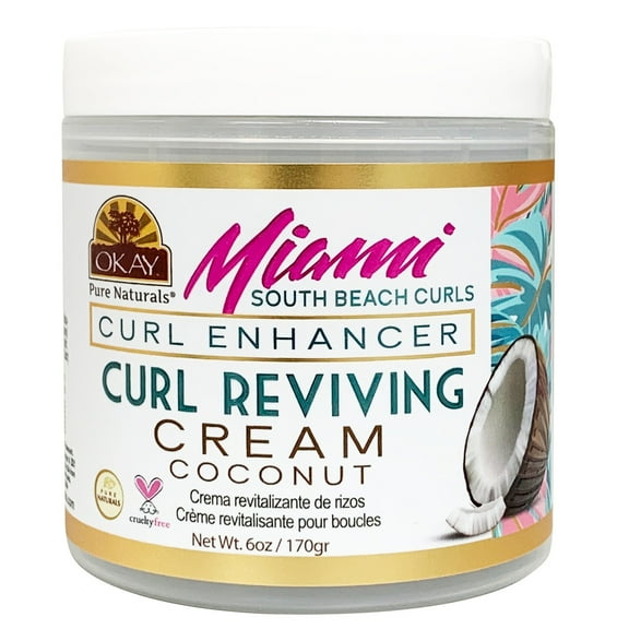 OKAY Miami South Beach Curl Reviving Cream - 6 oz / 170 ml