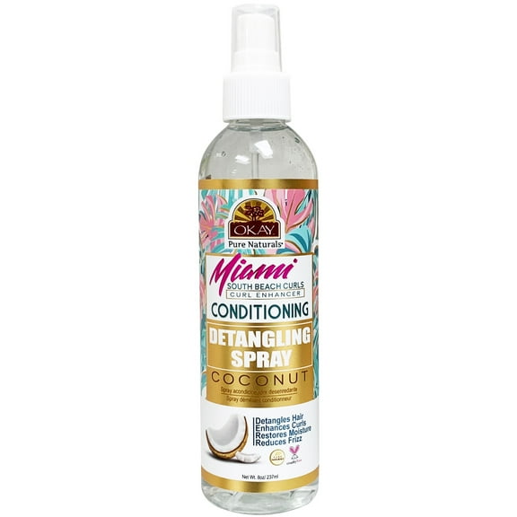 OKAY Miami South Beach Conditioning Detangling Spray - 8 oz / 237 ml