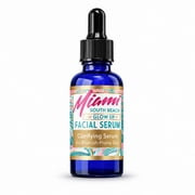 OKAY Miami South Beach Facial Serum 1 oz   Salicylic Acid Acne Spot Treatment, Deep Pore Cleansing Serum with Guava & Papaya, Helps Clear Breakouts, Oil Control, Fragrance-Free
