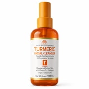 OKAY Turmeric Facial Cleanser, Gentle Daily Face Wash for Cleansing & Hydrating Skin, For All Skin Types, 4.5 oz