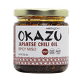 thumbnail image 1 of OKAZU Japanese Spicy Chili Miso Oil 8oz- Made in North America by Abokichi, 1 of 4