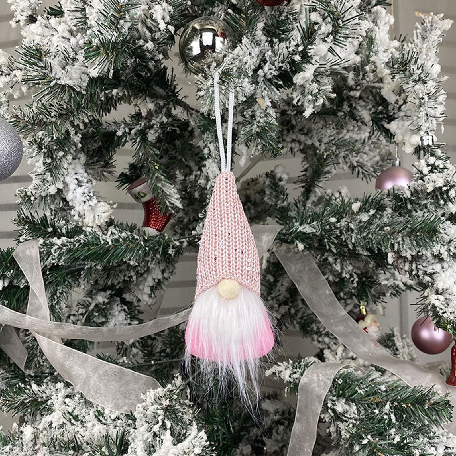 OKBOP Christmas Ornaments,2021 Christmas Faceless Gnome Santa Xmas Tree ...