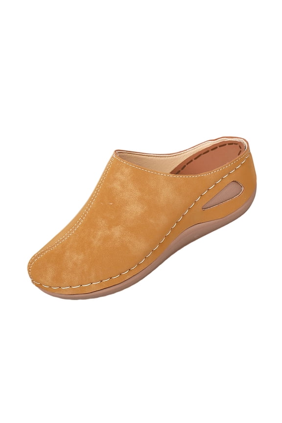 Closed Toe Sandals Slide Arch Support wedge sandals for Women Slide Medium Arch Stability Platform Arch Support wedge sandals Low Heel