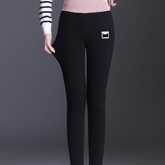 OKBOP Clown Pants,Fashion Casual Printed Span Ladies High Waist Keep Warm Long Pants for Women