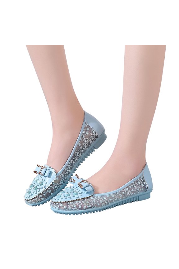 Flat Sandals for Women Flat Closed Toe Walking Sandals Casual Closed Toe Pool Rhinestone Shoes