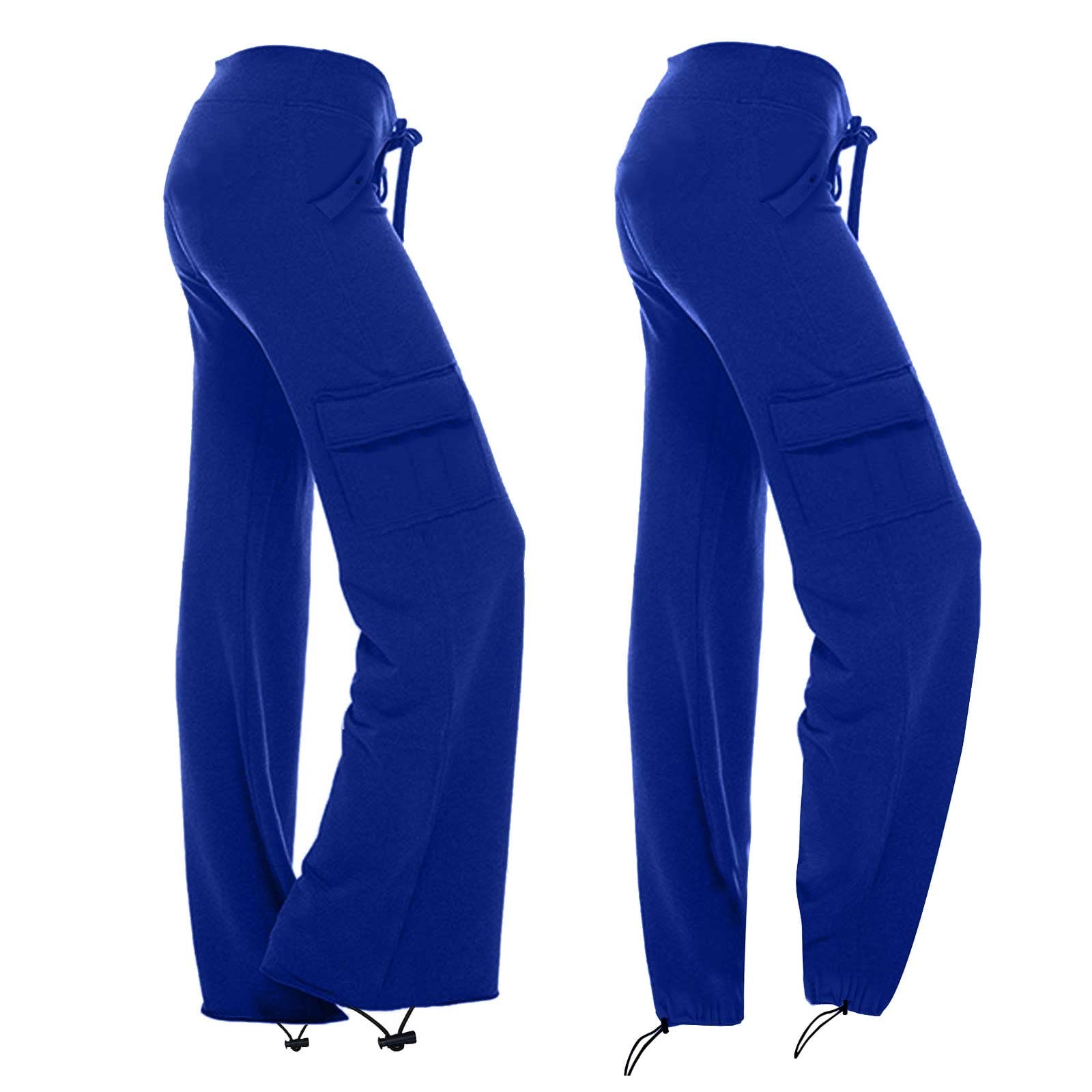 OKBOP High Waist Women'S Cargo Pants Baggy Casual Relaxed Fit 2023