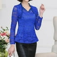 thumbnail image 1 of OKBOP Nursing Tank Tops for Breastfeeding,Casual Long Sleeve Lace Shirt Crocheted Elegant Lace Blouses for Women Plus Size Hawaiian Shirts for Women, 1 of 5