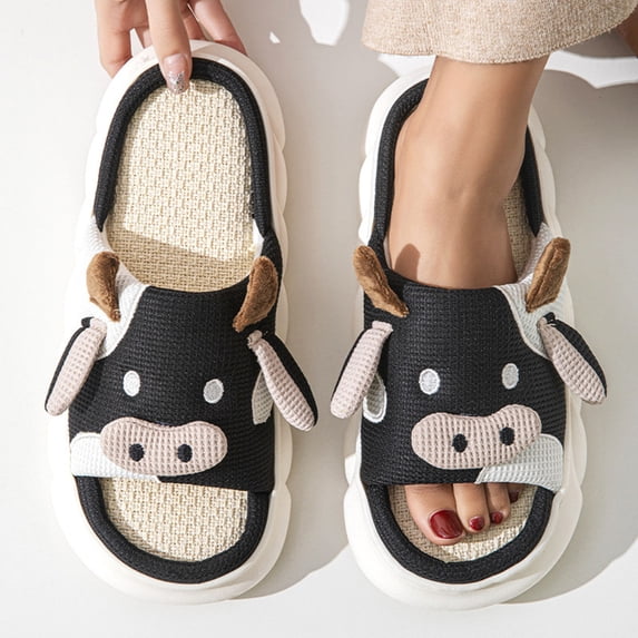 OKBOP Open Toe Platform Sandals for Women Slide Comfort Sandals Slide Casual Comfortable Shoes