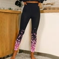 thumbnail image 1 of OKBOP Orange Cargo Pants,High Waist Running Printing Elasticity Workout Leggings Yoga Pants for Women, 1 of 8