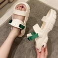 thumbnail image 1 of OKBOP Slide Platform Sandals for Women Open Toe Beach Sandals Casual Slide Travel Shoes, 1 of 9