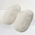 thumbnail image 1 of OKBOP Slippers for Women Closed Toe Platform Sandals Casual Wedding Fleece Slide Shoes, 1 of 4