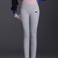 thumbnail image 1 of OKBOP Vitamins,Fashion Casual Printed Span Ladies High Waist Keep Warm Long Pants for Women, 1 of 7