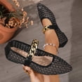 thumbnail image 1 of OKBOP Women's Mesh Mary Jane, Pointy Toe Sleek Design Comfortable, 1 of 5