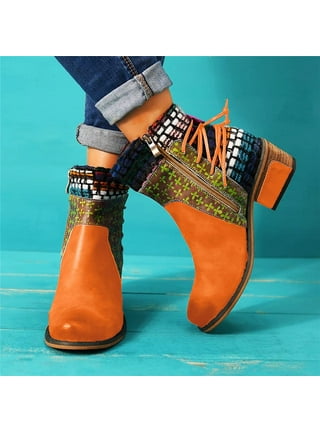 Girls Cowboy Boots in Girls Boots Orange Walmart