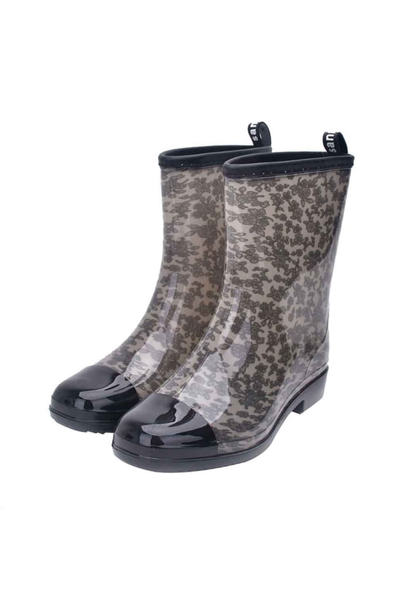 Women's Rain Boots-Warm Christmas Walking Shoes Women Fashion Winter Knee High White Boots for Women Womens Boots Clearance