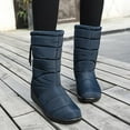 thumbnail image 1 of OKBOP Women's Snow Boots-Christmas Fashion Duck Boots Women Warm Walking Shoes Women Slouch Winter Womens Boots, 1 of 5