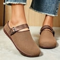 thumbnail image 1 of OKBOP Womens Breathable Mesh Mules Closed Toe Comfortable Slip On Casual Summer Shoes, 1 of 5