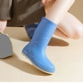 thumbnail image 1 of OKBOP Womens Rain Boots Slip-Resistant Mid Calf Size 37, 1 of 5