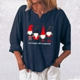 thumbnail image 1 of OKBOP Womens Tops Dressy Casual Fall 2022,Fashion Christmas Loose Long Sleeve V-Neck Casual T-Shirt Dressy Blouses for Women Hocus Pocus Sweatshirt, 1 of 6