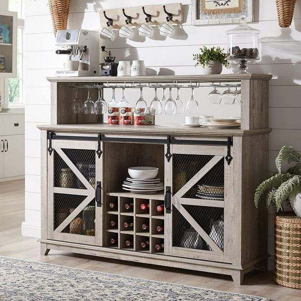 Rustic wine buffet discount