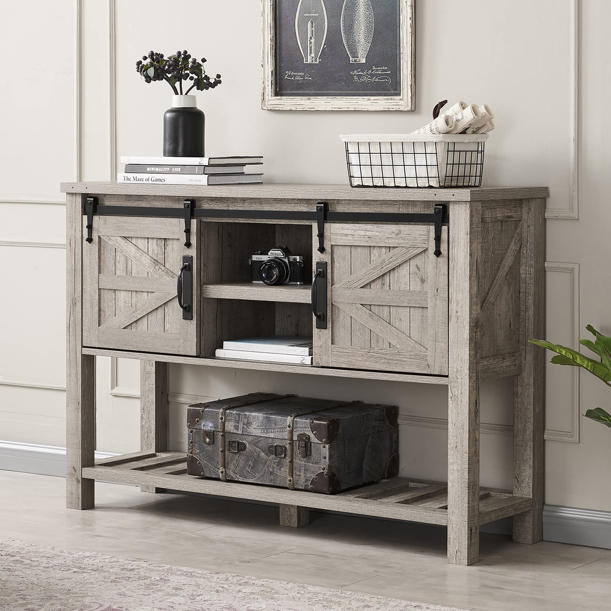 Better Homes & Gardens Granary Modern Farmhouse 36" Console Table