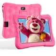 thumbnail image 1 of OKE Android 12 Kids Tablet, 7" Tablet for Kids, 32GB (Expandable to 128GB),Quad-Core,Educational Learning, Parental Control,IPS Screen, Dual Camera,Shockproof Case,Toddler Tablet for Kids Age 3+,Pink, 1 of 6
