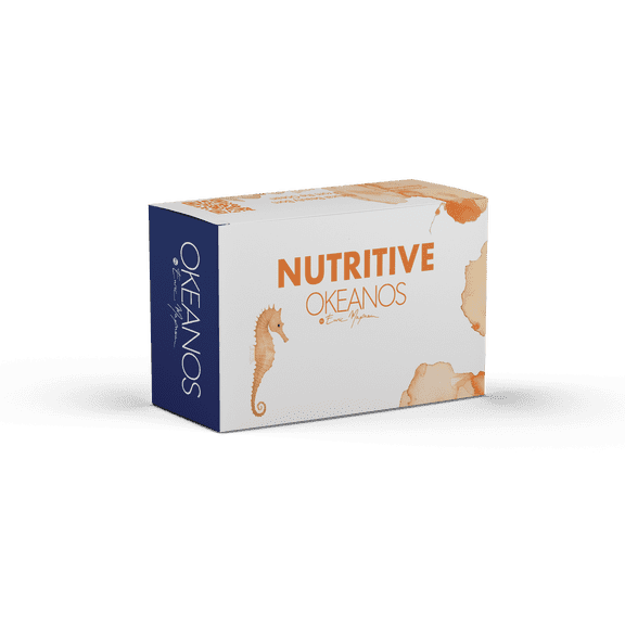 OKEANOS Moisture Nutritive Ritual Box, Professional Intensive Nutrition & Hydration Hair Care Set, Shampoo, Mask, Repair Elixir & BiPhase Conditioner