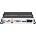 thumbnail image 1 of OKG H.265 H.264 SDI HDMI VGA CVBS IP Video Streaming Decoder HD IPTV Decoder for Decoding IP Camera Stream RTMP M3U8 RTSP UDP SRT to SDI HDMI, 1 of 9