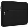 thumbnail image 2 of 15.6 Inch Laptop Sleeve Case, Water-Resistant Protective Carrying Cover Bag For Universal 14" Laptops - Black Solid 2 of 6