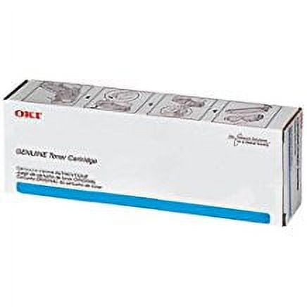 OKI Cyan Toner Cartridge (5,200 Yield) 44973567