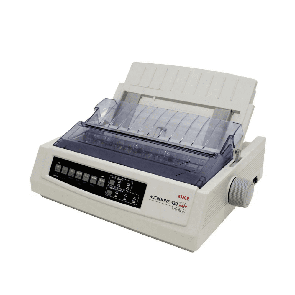 OKI Data MICROLINE 320 Turbo 9-Pin Dot Matrix Printer, USB, High-Speed ...