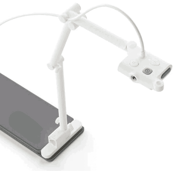 OKIOLABSS 2K USB Webcam & Document Camera 2-in-1 for Teachers, Distance Learning, Video Conferencing, Remote Working, Stop Motion, Time Lapse, Overhead Video, 1440p$$Office