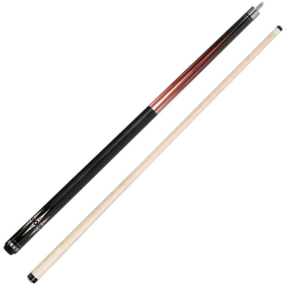 OKKO B-1 Pool Billiard Cue Stick 58, 13 mm Tip, w/Canadian Maple Shaft (18 oz)
