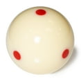 thumbnail image 1 of OKKO Billiard Pool Cue Ball – Regulation Standard Size 2-1/4” – 57.2 mm - with 6 Red Dots, 1 of 3