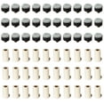 thumbnail image 1 of OKKO Billiard Pool Cue Ferrules and Screw-On Tips Soft, Set of 30 (13 mm), 1 of 8