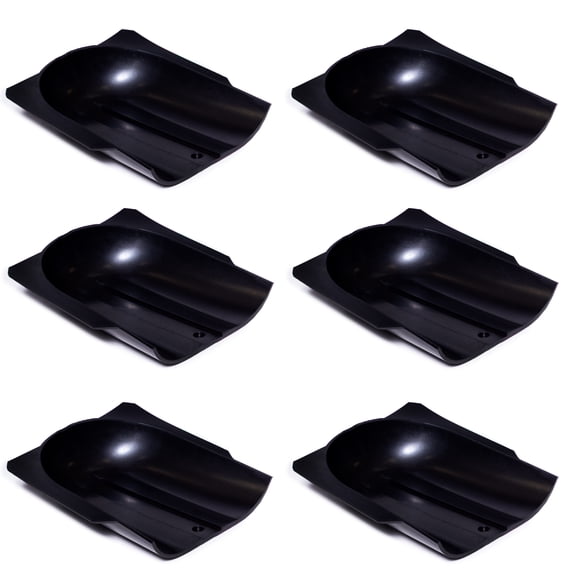 OKKO Billiard Pool Table Rubber Gulley Boots, Set of 6