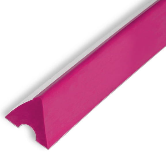 OKKO K66 Billiard Pool Table Rail Rubber Magenta 48", for 9 ft pool tables, Set of 6
