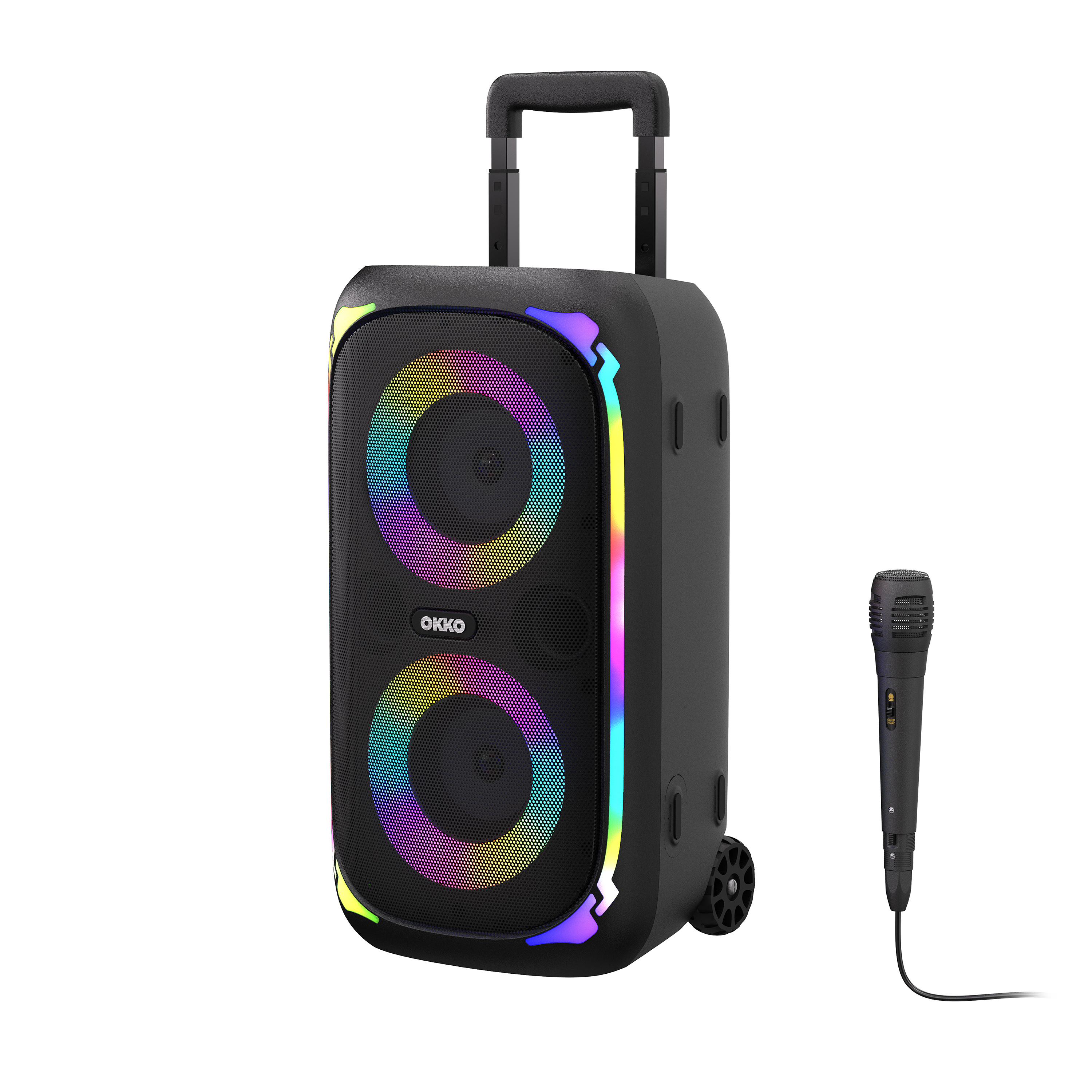 Bluetooth Audio, Portable Outdoor Karaoke Speaker Mini Wireless