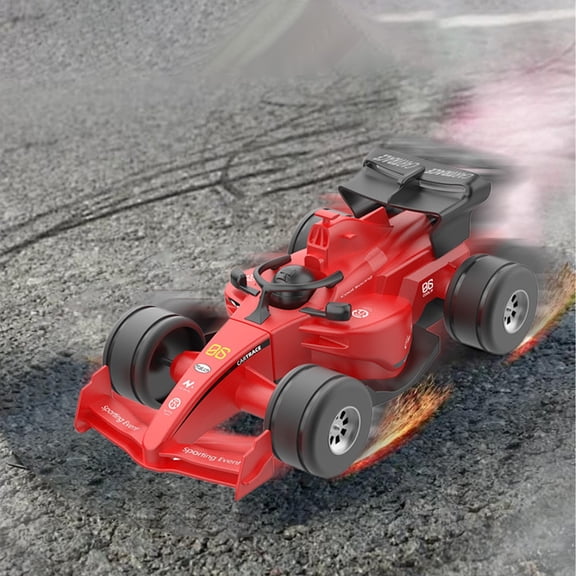 OKKVV Children’s Formula Racing Car Simulation Toy – Sports Car Model Birthday Gift Christmas Gift Toy for Boys Girls Kids Collectible Vehicle(Red)