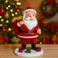 thumbnail image 1 of OKKVV Santa Claus LED Lights, Battery-Powered Christmas Decorations, Hand-Painted Resin Figurine Lantern for Table, Tree, Party, Home Decor(C), 1 of 4