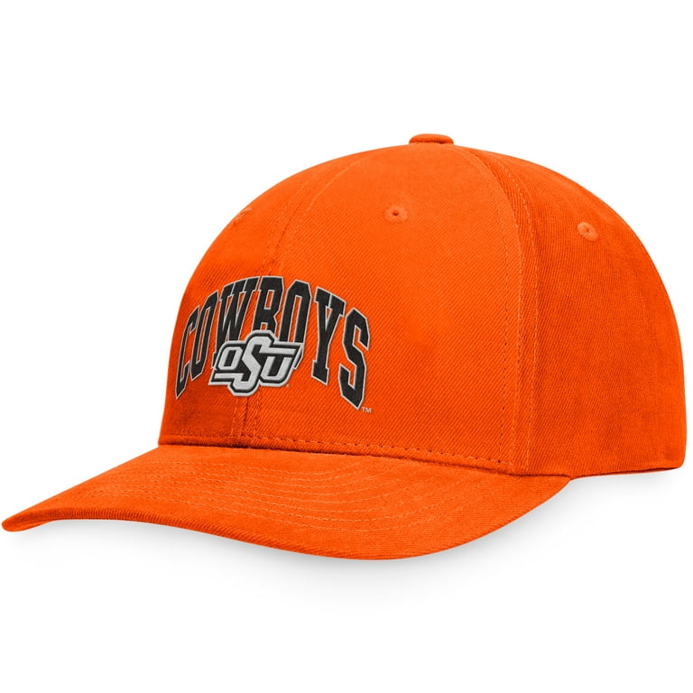 Men s Orange Oklahoma State Cowboys Hammer Adjustable Hat Walmart