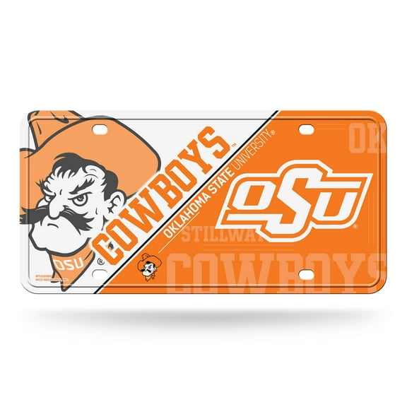 OKLAHOMA STATE METAL TAG
