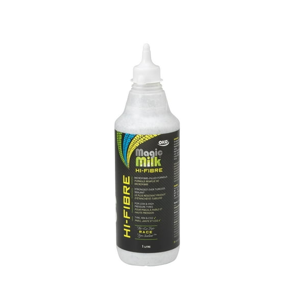 OKO Magic Milk Tubeless Bicycle Tire Sealant 1 Liter (33.8 oz.) Bottle