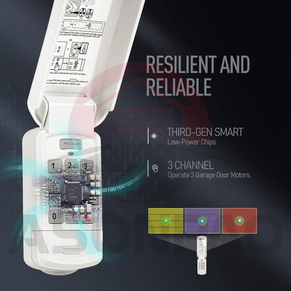 OKP-BX Wireless Overhead Door Garage Door Opener Keypad10 Year Warranty$$Tools & Hardware Other