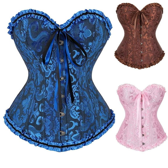 OKSALE Medieval Corset Tops For Women Western Shapewear Bustier Vintage Bustier Top Steampunk Corsets Adult Evening Party Tops
