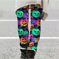 thumbnail image 1 of Oksale Plus Size Leggings for Women Cute Pumpkin Graphic Yoga Pants Halloween Leggings Tummy Control Slim Fit Yoga Leggings Soft Comfy Athletic Tights Multicolor XL, 1 of 6