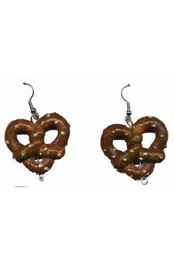 OKTOBERFEST-PRETZEL EARRINGS 12 PACK