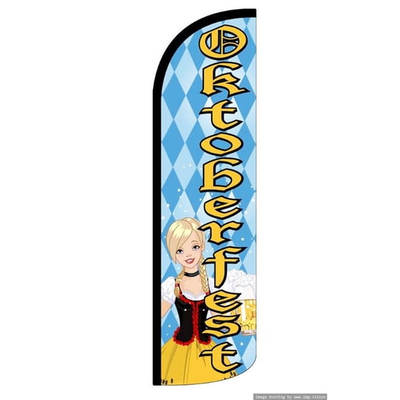 OKTOBERFEST Windless flag Without Pole Advertisement /Business Flags | Feather Flag |